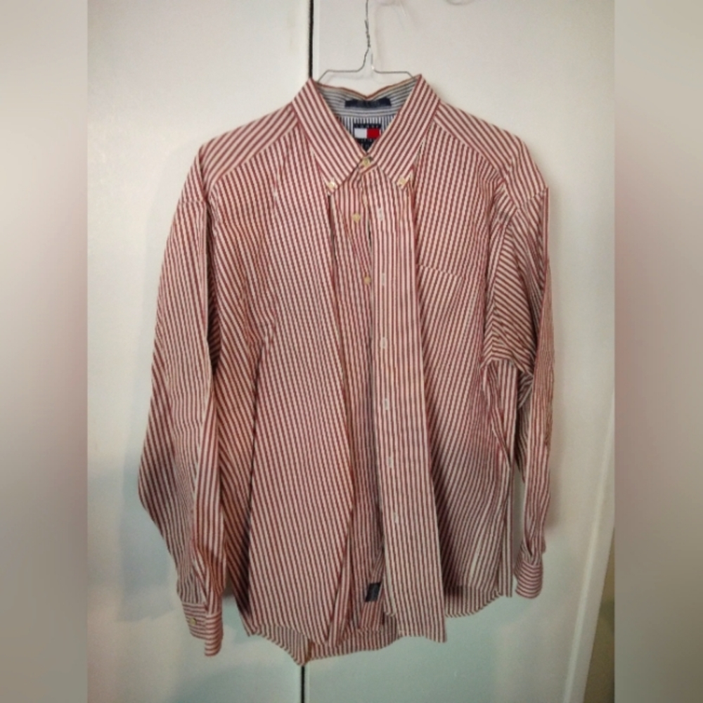 Men's Tommy Hilfiger long sleeve shirt.